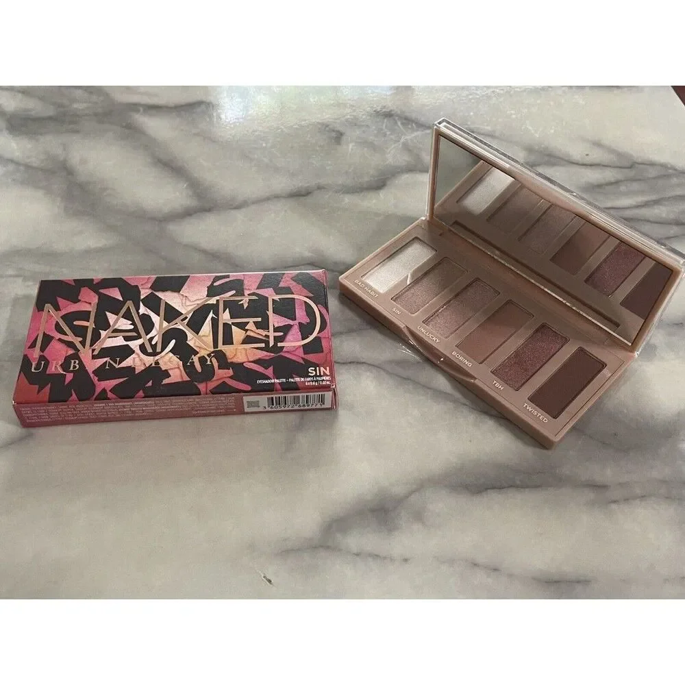 Lot Of 3 Urban Decay Naked  Eyeshadow Palette In Foxy, Sin + Half Baked New